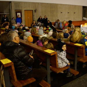 Martinsfest mit dem Kindergarten