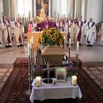 Begräbnisgottesdienst für Josef Ahammer in der Pfarrkirche Linz-Hl. Familie