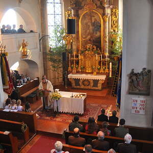 Fronleichnammesse mit 1. Altar