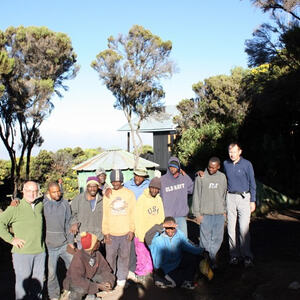 Kilimanjaro-Besteigung von Pfarrer Wimmer