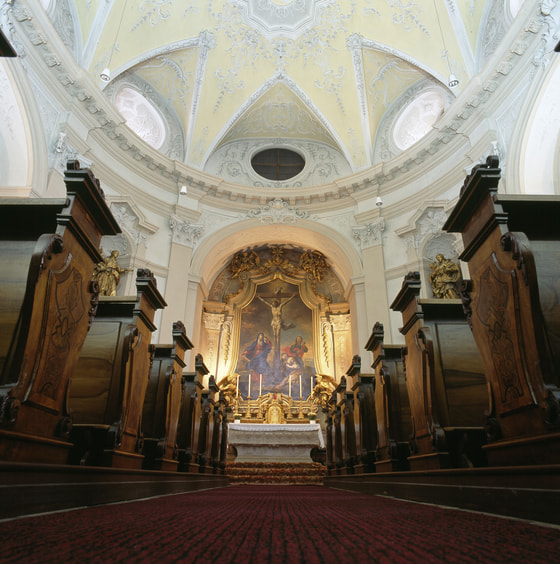 Priesterseminarskirche Innenansicht