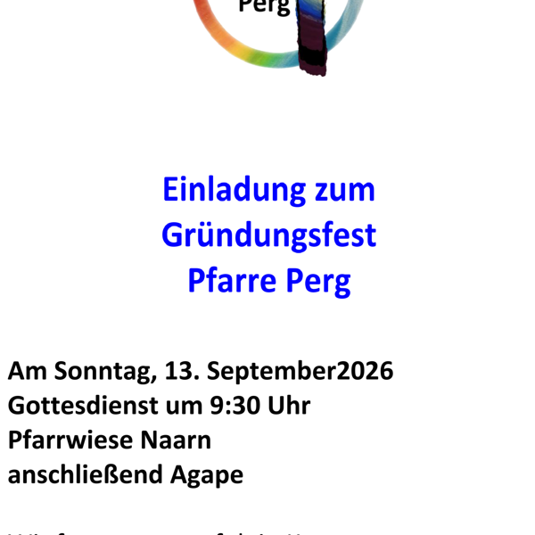 Gründungsfest Pfarre Perg