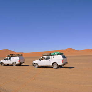 Namib - unsere Geländefahrzeuge