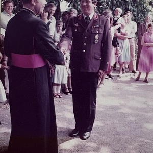 Grundsteinlegung 1982