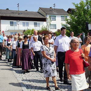 Fronleichnam 2018, Pfarre Neumarkt im Mühlkreis