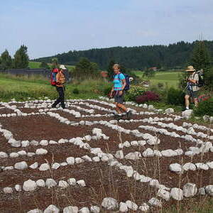 das Labyrinth in Frankenmarkt