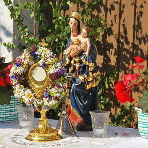 Fronleichnamsprozession