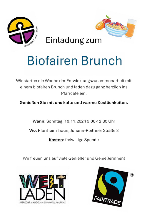 Biofairer Brunch