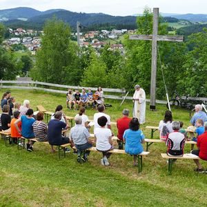 Fahrradsegnung am Kugelberg, Juni 2022