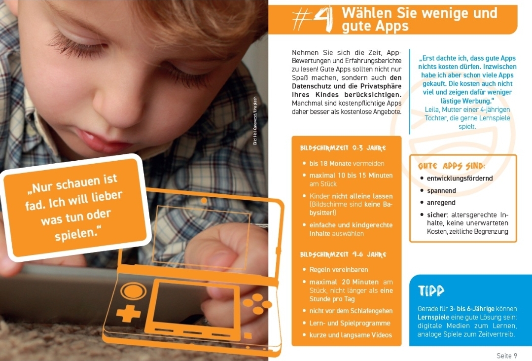 SaferInternet / Institut Suchtprävention Wählen Sie wenige und gute Apps