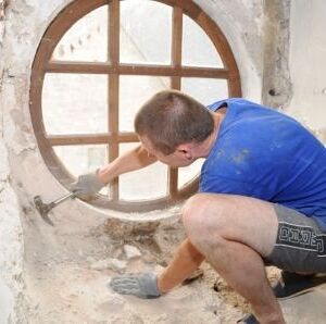 Innenarbeiten und Verputzen