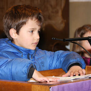 Vorstellung der Erstkommunionkinder am 06. März 2016