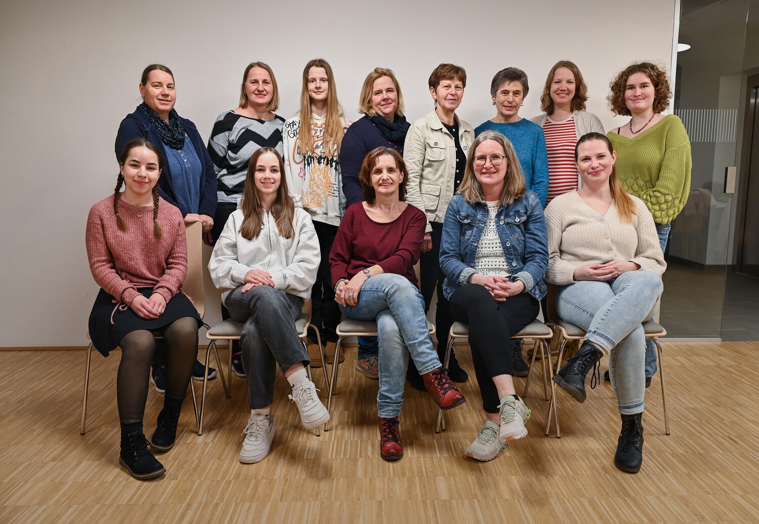 Gruppenfoto Bibliotheksteam Putzleinsdorf