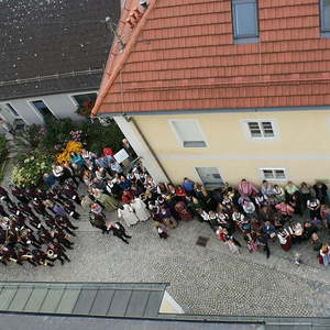 Erntedankfest mit Pfarrfoto