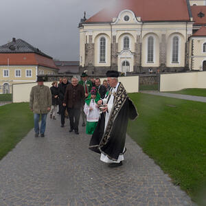 Kriegerehrung und Friedhofsegnung