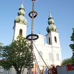 Maibaum Pfarre Maria Puchheim