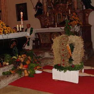 Erntedankfest Kirche Maria Schauersberg 2014