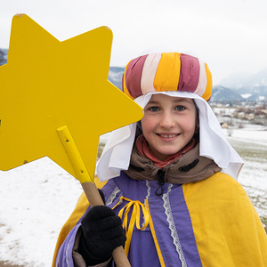 Sternsinger unterwegs in Kirchdorf/Krems
