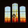 Fenster der Gemeinde Linz-Leonding der Evangelischen Kirche H. B. in OÖ