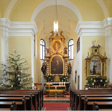 Die Filialkirche Mistelbach