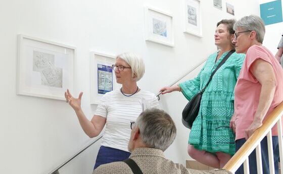 Mittagsgespräch zu der an der KU Linz laufenden Ausstellung