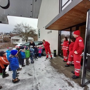 ROKO zu Besuch im Kiga