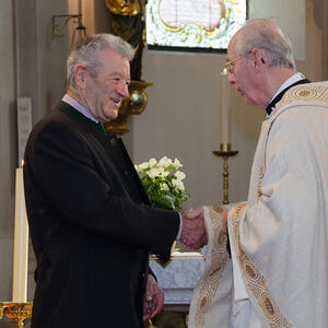 Ehrung langjähriger Kirchenchormitglieder