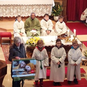 Vorstellung der neuen Ministranten