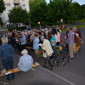 Maiandacht bei der Voest-Kapelle