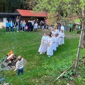 Osterfeuer im Klostergarten 2025