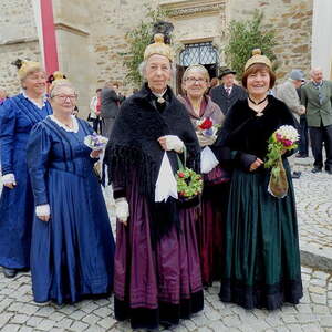 Fronleichnamsprozession auf Rädern