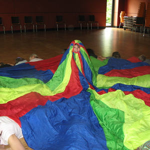 Eine Nacht im Pfarrzentrum