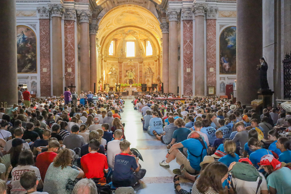 OÖ-Treffen der Ministrant*innen in der Basilica di Santa Maria degli Angeli e dei Martiri