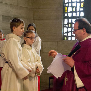 Ministrantenaufnahme