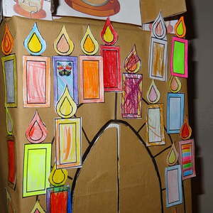 Ein Meer von Kerzen ...