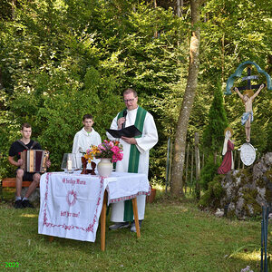 Feldmesse beim Wannersdorfer Kreuz