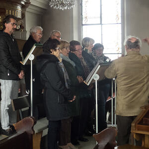 Kriegerehrung und Friedhofsegnung