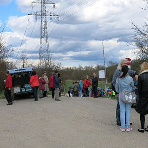 Traunauen-Reinigung mit ökomenischen Gottesdienst