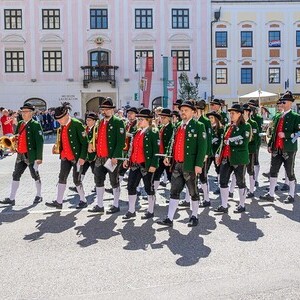 Segnung der Kreuzigungsgruppe am Schmidberg