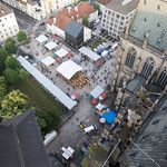 Lange Nacht der Kirchen | Klostermarkt von oben
