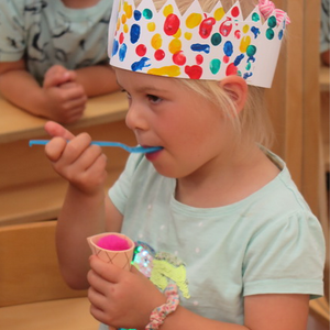 Eissalon im Kindergarten