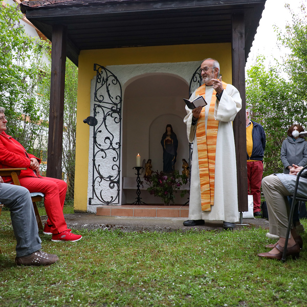 Maiandacht bei der Erblehner-Kapelle