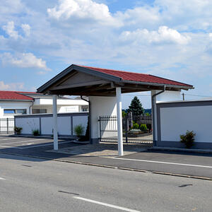 Friedhof und Aufbahrungshalle