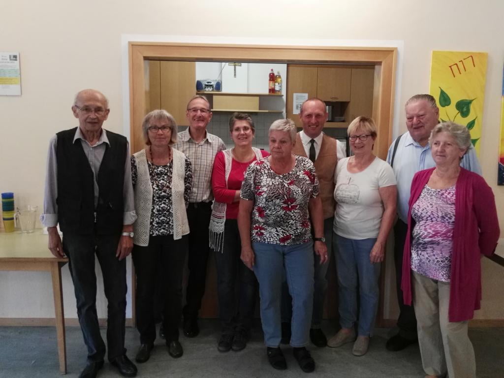 Alle Aktiven beim Pfarrcafe