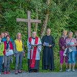 Jubilaeumskreuzweg von der Pettenbacher Kirche Heiligenleithen zum Friedenskreuz auf den OberkaiblingFoto Jack Haijes