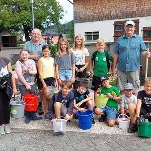 Unkraut jäten 07. 09. 2022