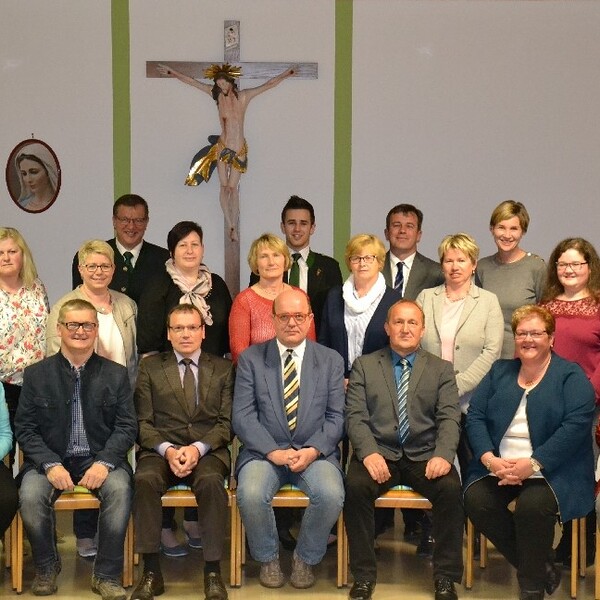 Der neugewählte PGR der Pfarre St. Agatha 2017