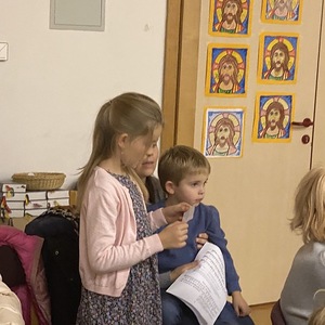 Familienadventkranzsegung