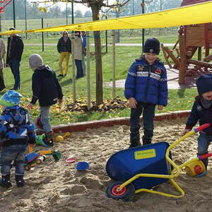 Einweihung des neuen KiGa-Spielplatzes