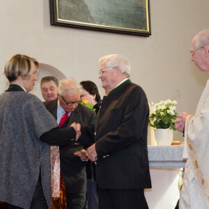 Ehrung langjähriger Kirchenchormitglieder